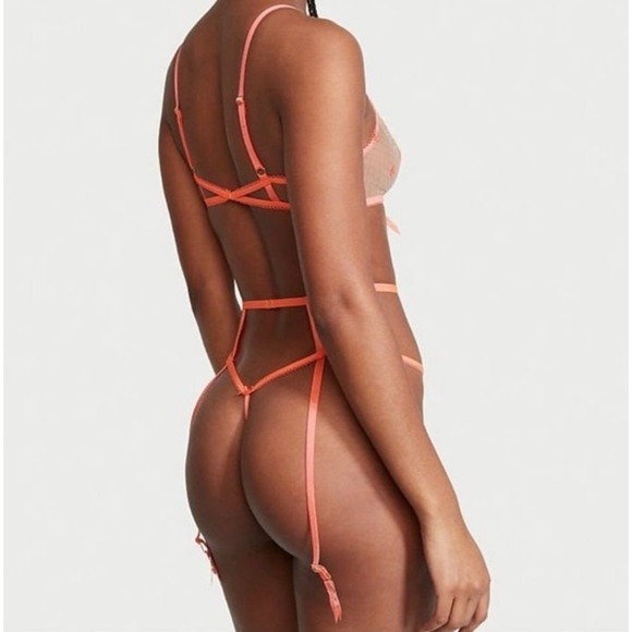 Victoria's Secret VERY SEXY Sweetheart Strappy Teddy Lingerie XL - Picture 5 of 6